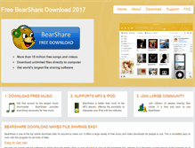 Tablet Screenshot of en-bearshare.com